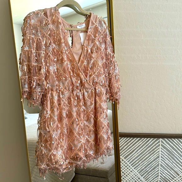 SALE ✨ NWT Reverof Shorts Dressy Romper size L - Picture 2 of 6